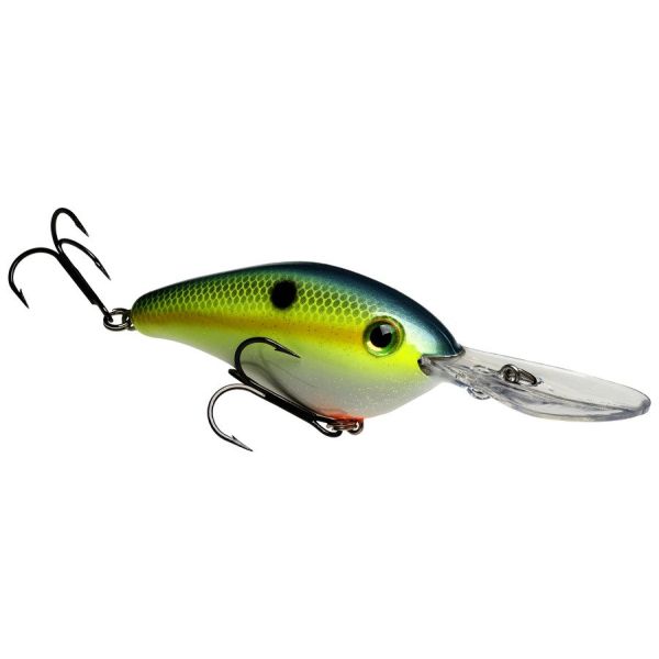 Strike King Pro Model Hard Knock 6XD Crankbait - Chartreuse Sexy Shad