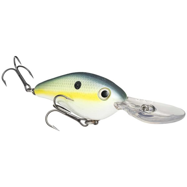 Strike King Pro Model 8XD Crankbait - Chartreuse Sexy Shad