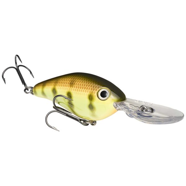 Strike King Pro Model 8XD Crankbait - Chartreuse Perch