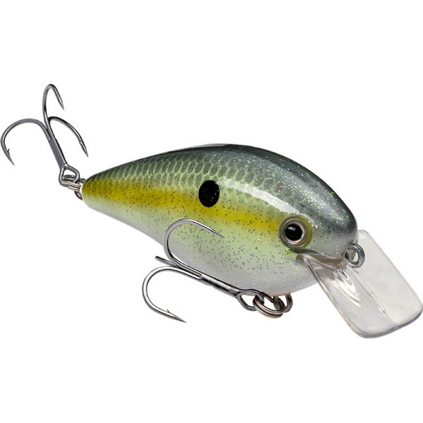 Strike King KVD 1.5 Hard Knock Squarebill Crankbait - Chart Sexy Shad