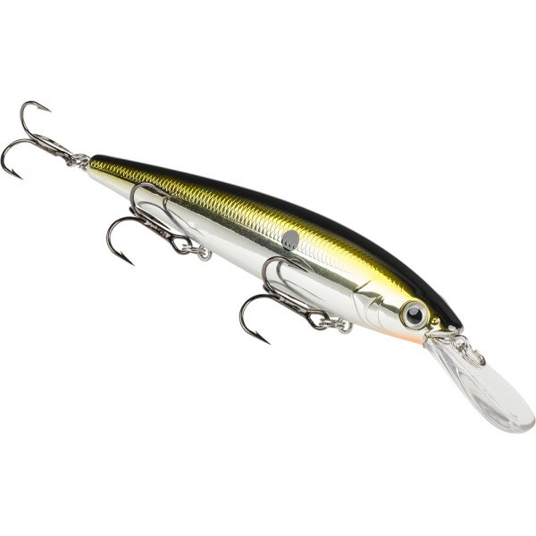 Strike King KVD J300 Deep Jerkbait - Chrome Gold Black