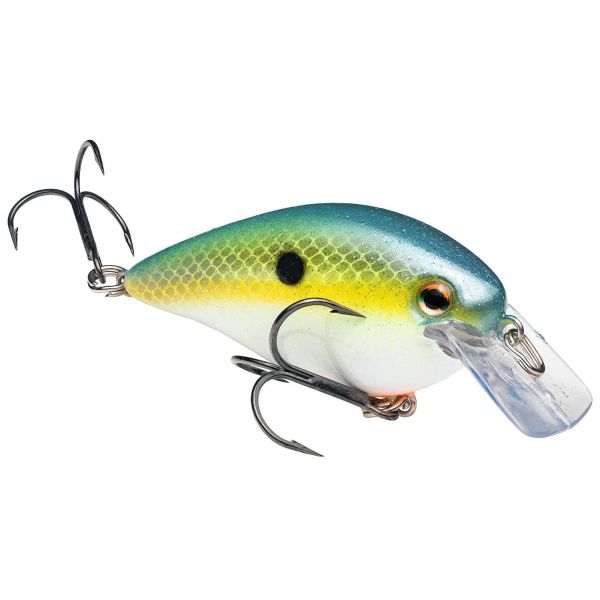 Strike King KVD 1.5 Squarebill Crankbait - Chartreuse Sexy Shad