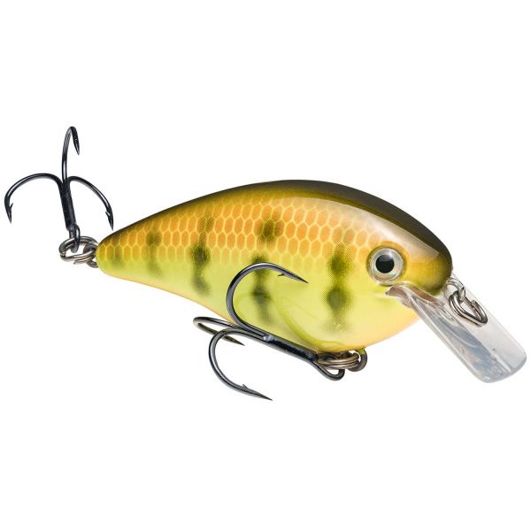 Strike King KVD 1.5 Squarebill Crankbait - Chartreuse Perch