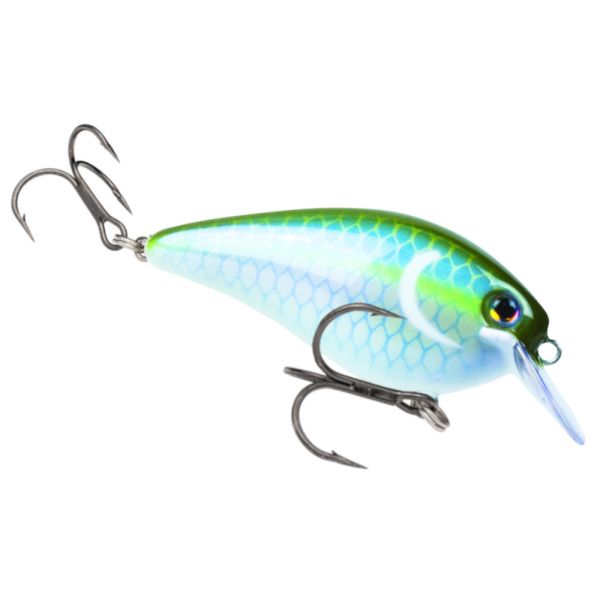 Strike King KVD 1.5 Squarebill Crankbait - Sexy HD Green Shad