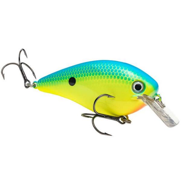 Strike King KVD 4.0 Magnum Squarebill - Powder Blue Back Chartreuse