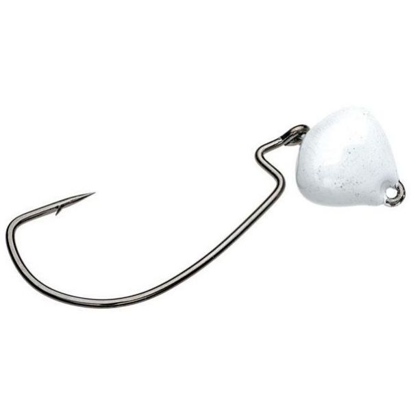 Strike King Jointed Structure Head - 1/2oz - White Shad