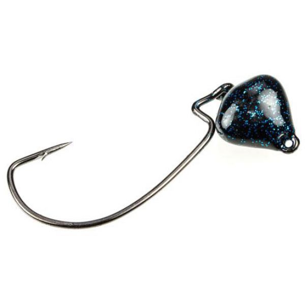 Strike King Jointed Structure Head - 1/2oz - Black Blue