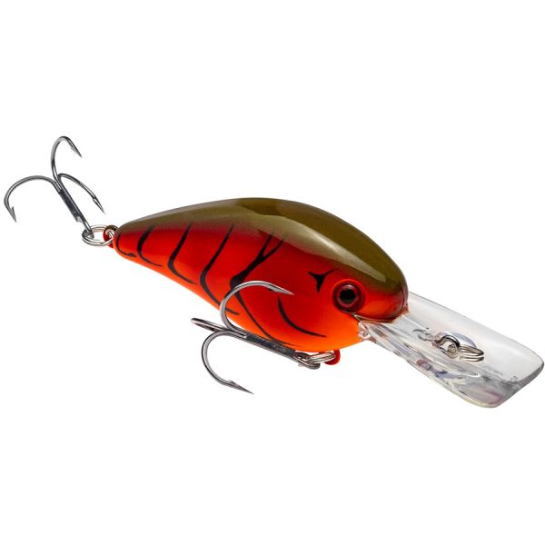 Strike King KVD 1.5 Deep Diver Squarebill Crankbait - Fire Craw