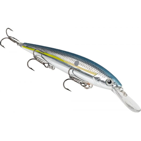 Strike King KVD J300 Deep Jerkbait Lure - Chrome Sexy Shad