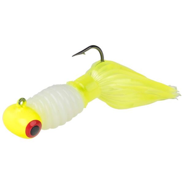 Strike King Mr Crappie Sausage Heads 1/16oz Refrigerator White