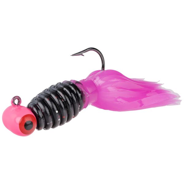 Strike King Mr. Crappie Sausage Heads 1/8oz Pink Tuxedo