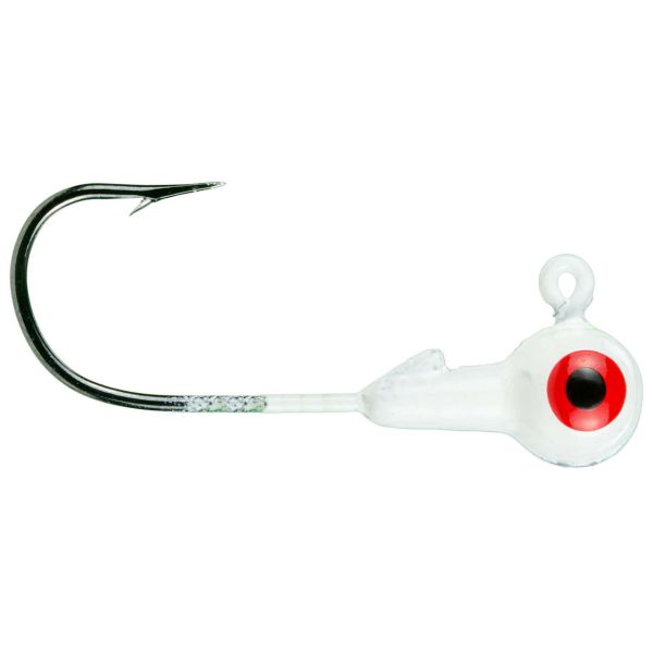 Strike King Mr. Crappie 1/16 oz Jig Heads 199 Refrigerator White