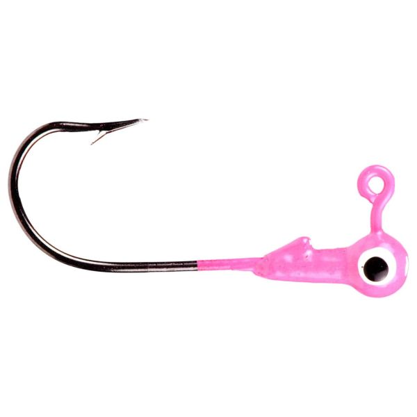 Strike King MRCJH132 Mr. Crappie 1/32 oz Jig Heads 98 Pink