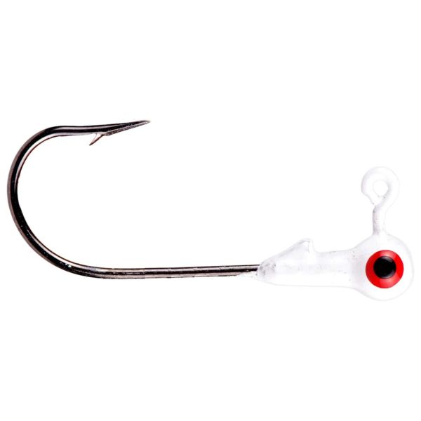 Strike King Mr. Crappie 1/32 oz Jig Heads 199 Refrigerator White