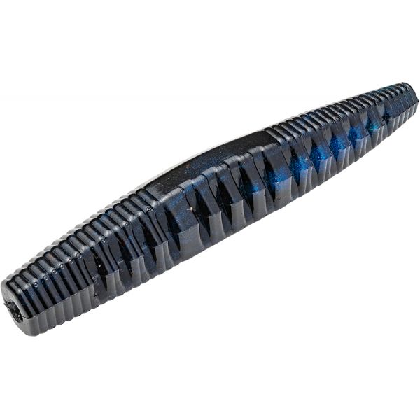 Strike King Ned Ocho Worm - 2.75in - Black Blue Swirl