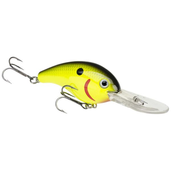 Strike King Pro Model 5XD Crankbait - Black Back Chartreuse