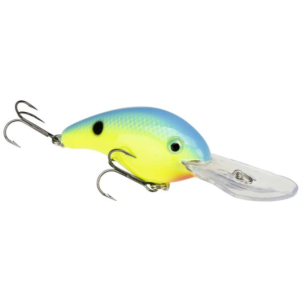 Strike King Pro Model 5XD Crankbait - Powder Blue Back Chartreuse