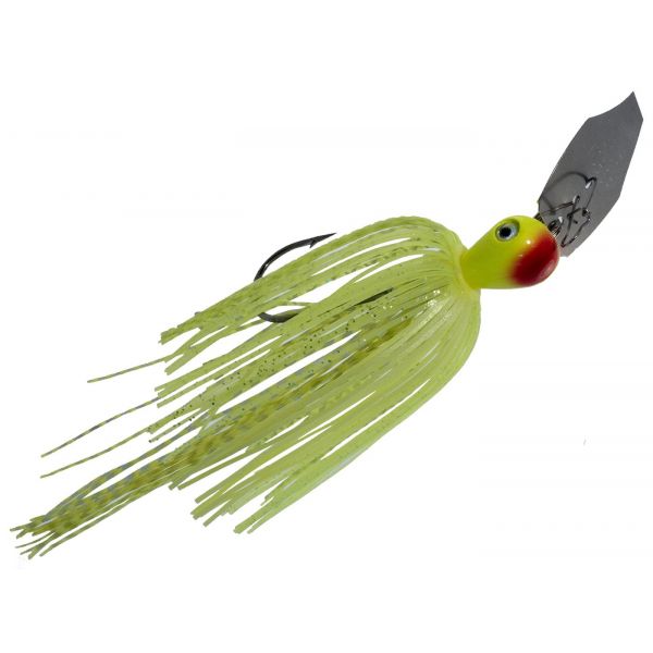 Strike King Pure Poison Bladed Swim Jig - Chartreuse - 3/8oz