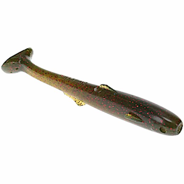 Strike King Saltwater Flood Minnow - 3.5in - Dark Melon Red