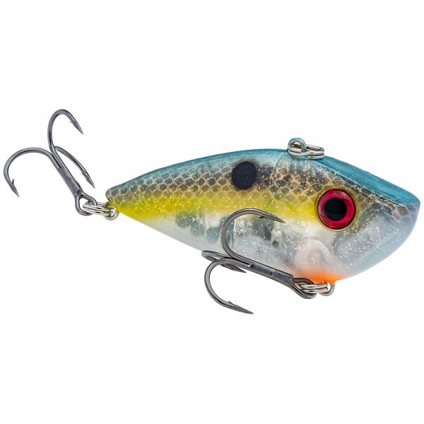 Strike King Red Eye Shad Silent - Clear Ghost Sexy Shad - 1/2oz