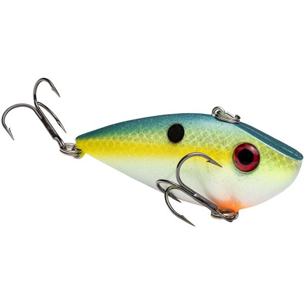 Strike King Red Eye Shad Silent - Chartreuse Sexy Shad - 1/2oz