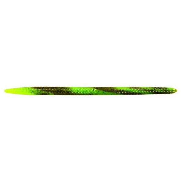 Strike King Shim-E Stick Bait - Green Pumpkin Chartreuse Swirl