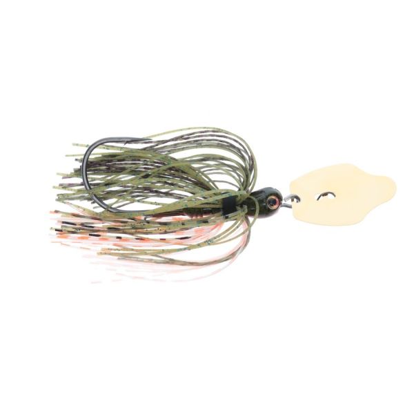 Strike King Thunder Cricket Vibrating Jig - Gold Blade - 1/2oz - BGll