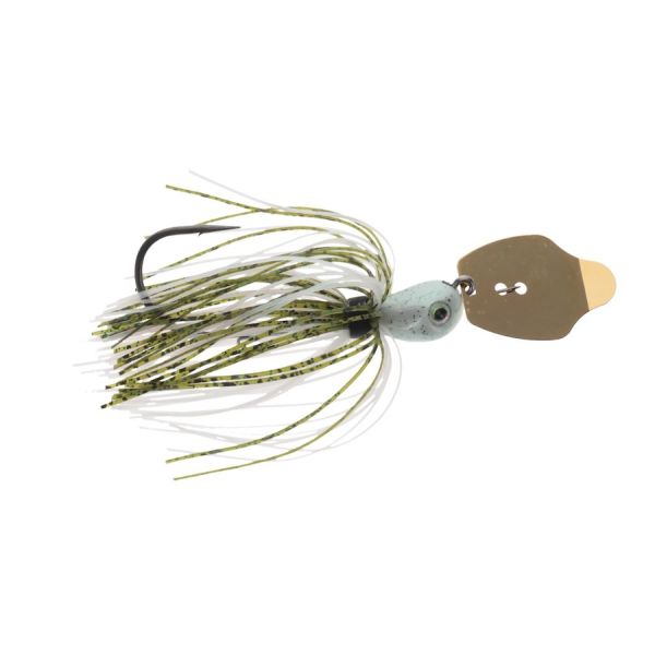 Strike King Thunder Cricket Vibrating Jig - Gold Blade - 1/2oz - OS