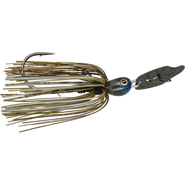 Strike King Thunder Cricket Bladed Jig - 1/2oz - Blue Craw