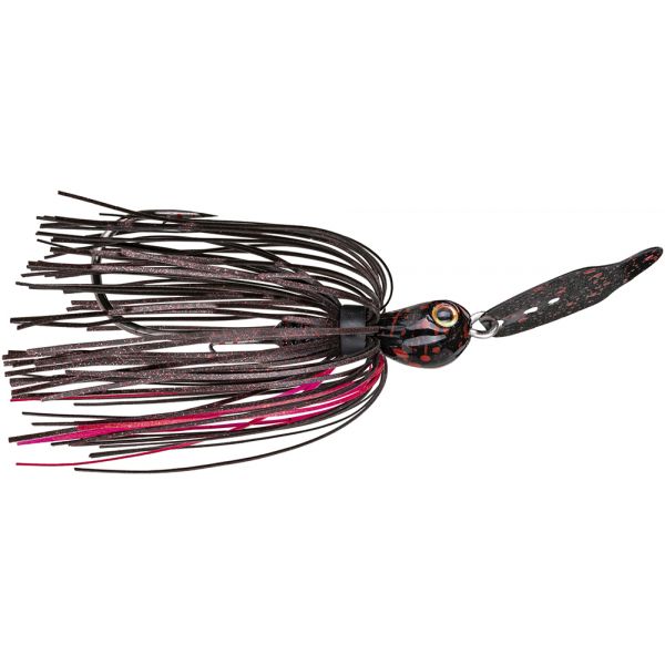 Strike King Thunder Cricket Bladed Jig - 1/2oz - Black Widow