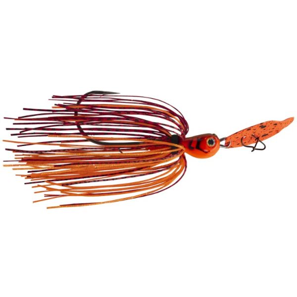 Strike King Thunder Cricket Bladed Jig - 1/2oz - Fire Craw