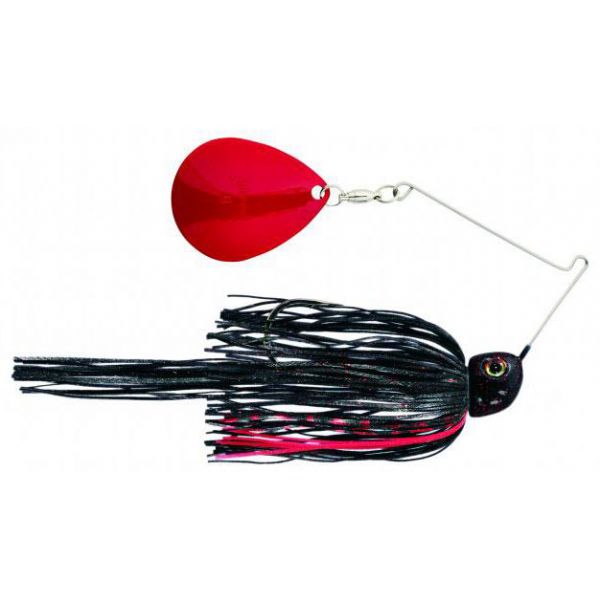 Strike King Tour Grade Night Spinnerbait - 1/2oz - Black Red