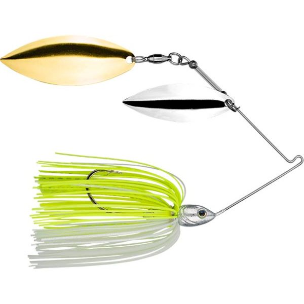 Strike King Tour Grade Spinnerbait - 1/2oz - Chartreuse/White