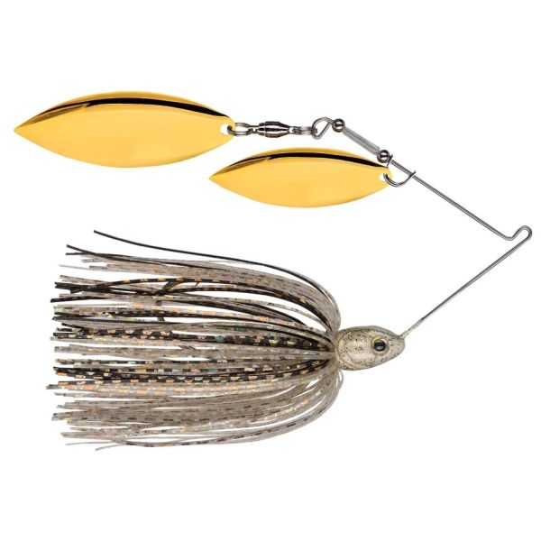 Strike King Tour Grade Compact DW Spinnerbait - 1/2oz - Gold Shiner