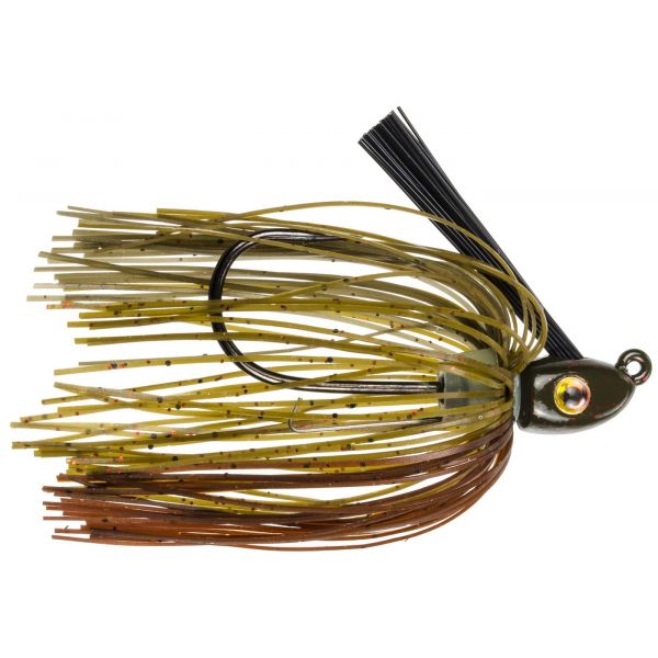 Strike King Tour Grade Swim Jig - Green Pumpkin - 1/4oz