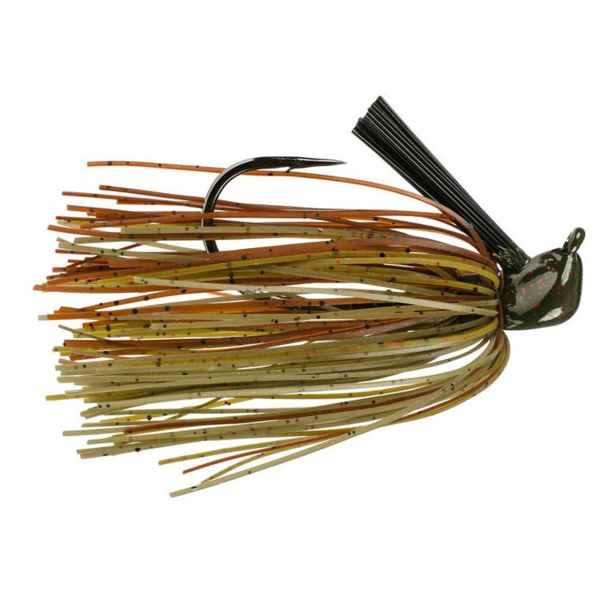 Strike King TGSKJ12 Tour Grade Skipping Jig - Green Pumpkin Craw