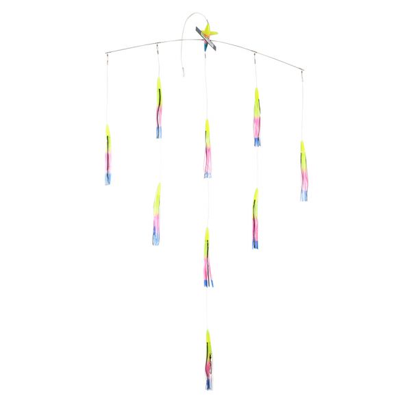 Strike Point Tackle 36in Outbound Rudder Spreader Bar - Rainbow