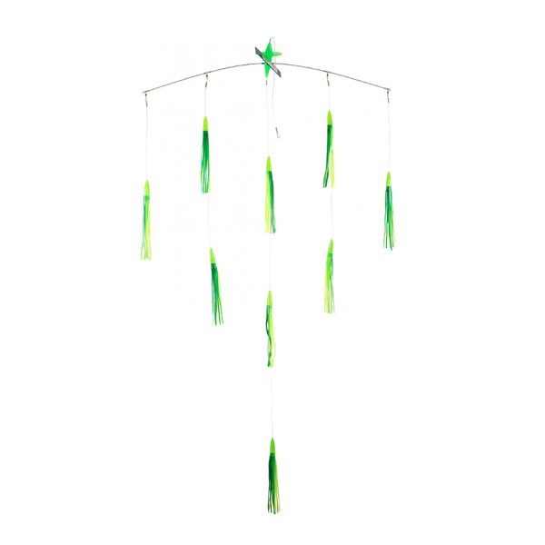 Strike Point Tackle 36in Outbound Rudder Spreader Bar - Zucchini