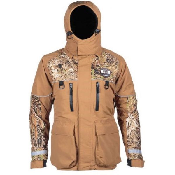 Striker ICE Climate Jacket - Brown/Camo - Small