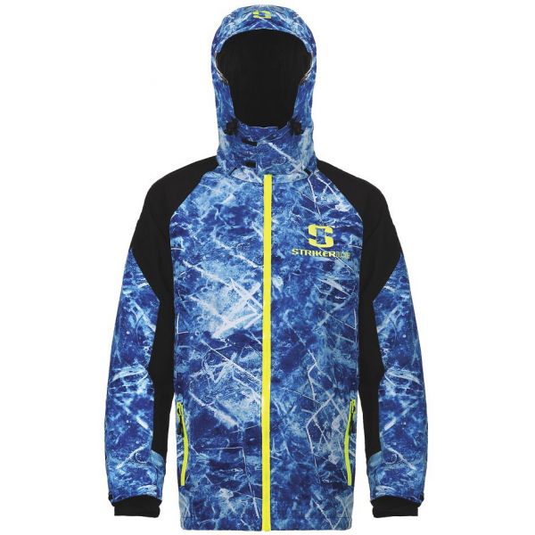 Striker ICE Storm Boss Rain Jacket - Blue Ice - Small