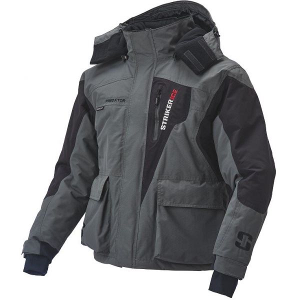 Striker ICE Youth Predator Jacket - Black/Gray - Small