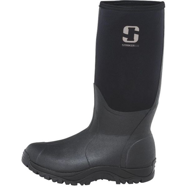 Striker ICE Rubber Ice Boot - Black - 8