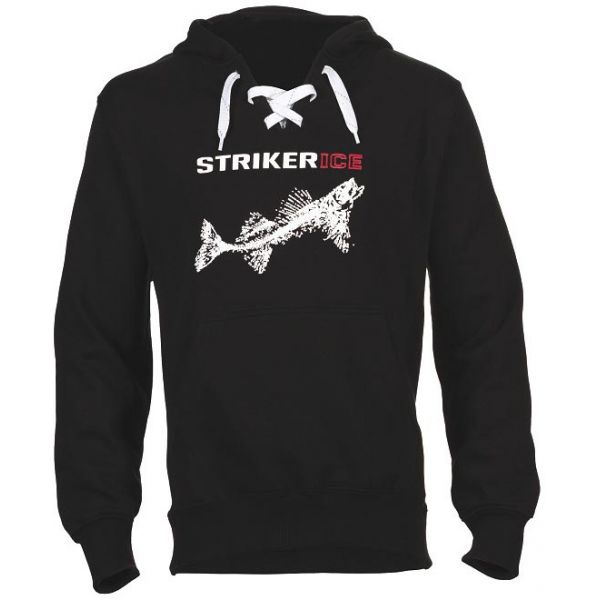 Striker ICE Logo Hoodie - Black - Small