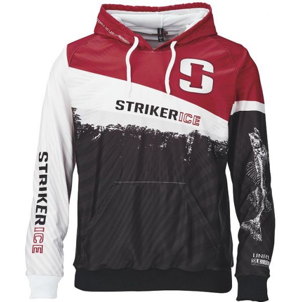 Striker ICE Havoc Hoodie - Red/White/Black - Small