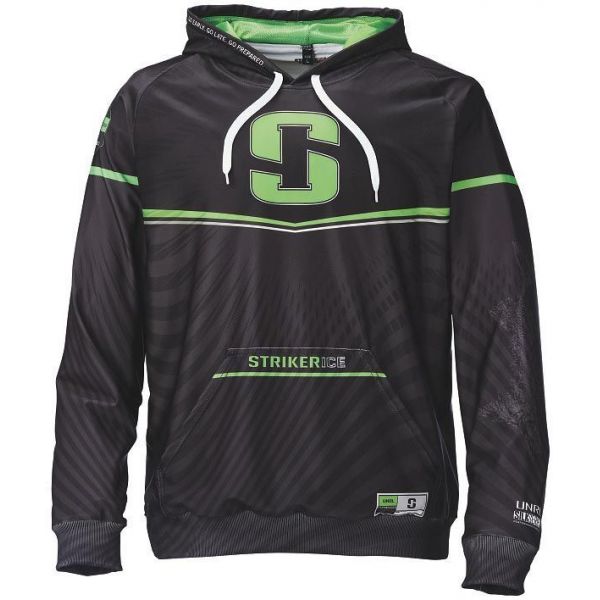 Striker ICE Riot Hoodie - Black/Green/White - Large