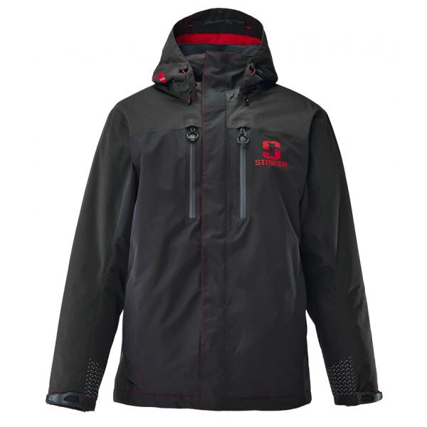 Striker Ice Denali Insulated Rain Jacket - Black - 2XLT