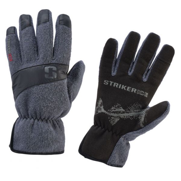 Striker ICE Fleece Driving Glove - Black - 2XL