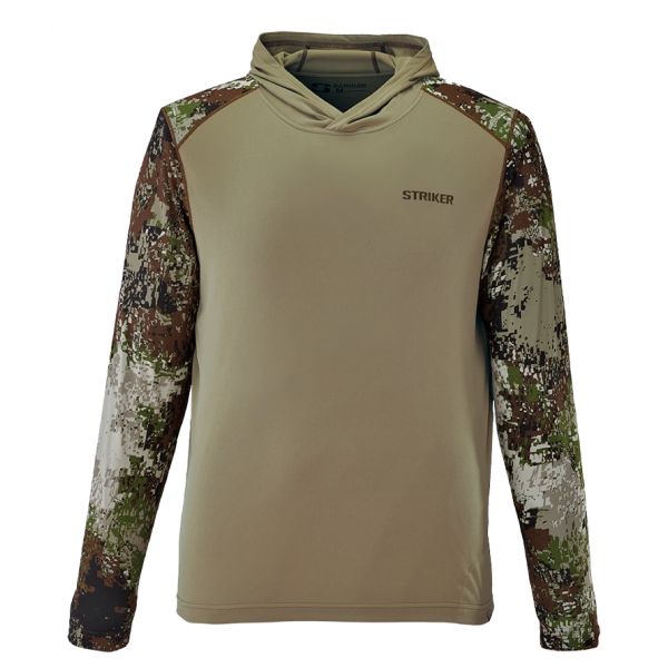 Striker ICE LoTide Hoody - Olive/Stryk Transition - Large