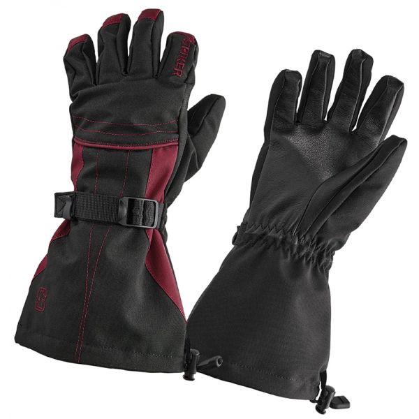 Striker ICE Stella Glove - Black/Burgundy - Large