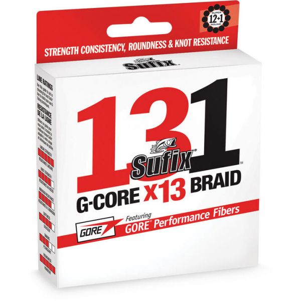 Sufix 131 G-Core Braided Fishing Line